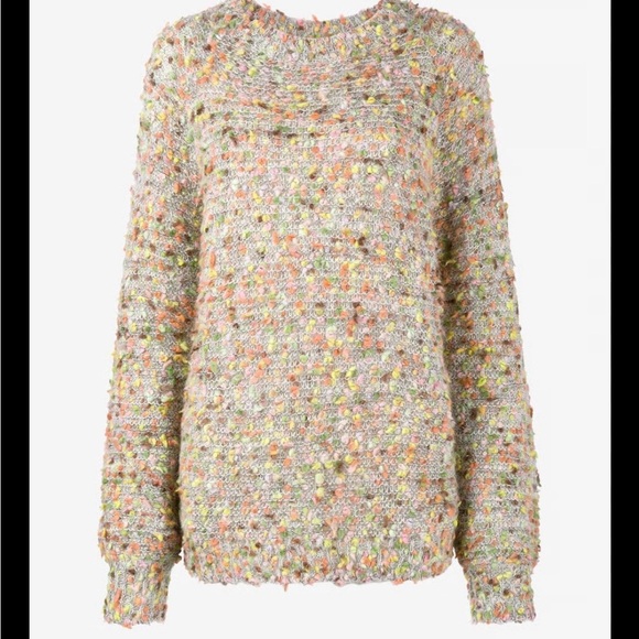 Chloe Multicolor Textured Sweater - Picture 3 of 6